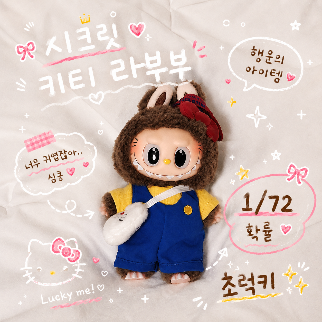 비밀같은 행운이 찾아오길 🍀
